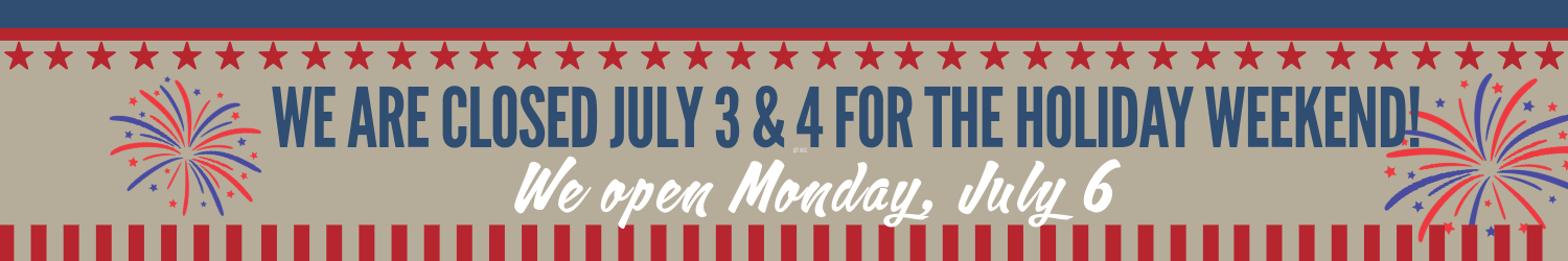 4th weekend closure
